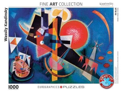 Opakowanie Puzzle 1000 Niebieski, Vassily Kandinsky