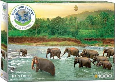 Opakowanie Puzzle 1000 Save our planet, Las deszczowy