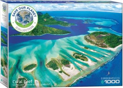 Opakowanie Puzzle 1000 Save our planet, Rafa kolarowa