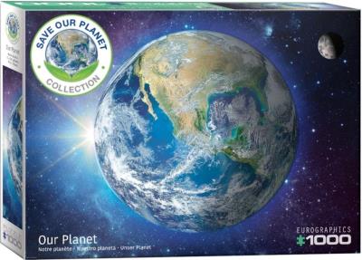 Opakowanie Puzzle 1000 Save our planet, Ziemia