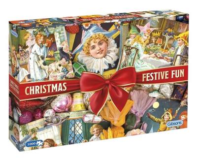 Opakowanie Puzzle 1000 Świąteczna zabawa G3