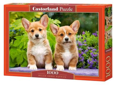 Opakowanie Puzzle 1000 Welsh Corgi Puppies