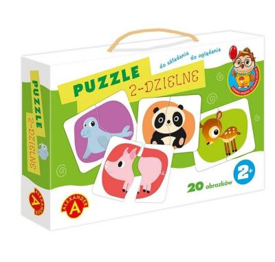 Opakowanie Puzzle 2-dzielne - Sówka mądra główka