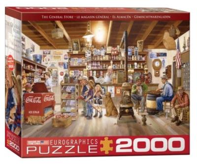 Opakowanie Puzzle 2000 Wiejski sklep