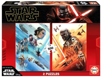Opakowanie Puzzle 2x500 Star Wars: Skywalker. Odrodzenie G3