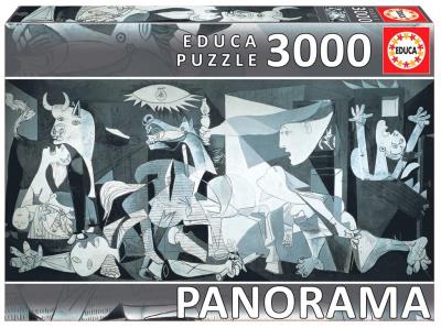 Puzzle 3000 Guernica, Pablo Picasso (panorama) G3. Wydawca: Educa. SmakLiter.pl Opakowanie Puzzle 3000 Guernica, Pablo Picasso (panorama) G3