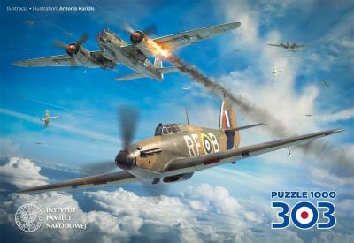 Opakowanie Puzzle Dywizjon 303 1000 elementów