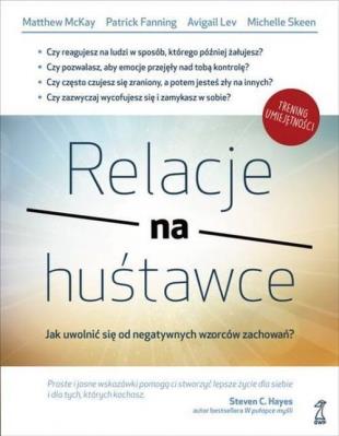Okładka książki Relacje na huśtawce Jak uwolnić się od negatywnych wzorców zachowań? (wyd. 2020)