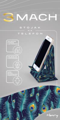 Opakowanie Stojak na telefon Pawie pióra 3MACH