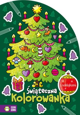 Okładka książki Świąteczne kolorowanki. Świąteczna kolorowanka.