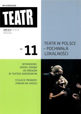 Okładka książki Teatr 11/2020