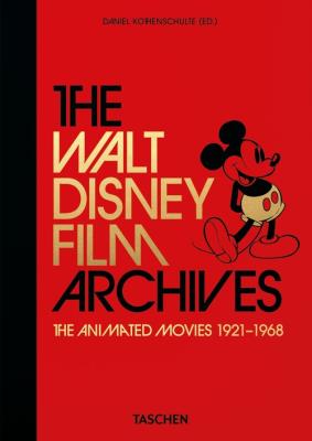 Okładka książki The Walt Disney Film Archives.