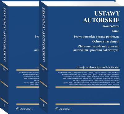 Okładka książki Ustawy autorskie Komentarze w.1/20