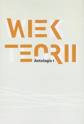 Opakowanie Wiek teorii Antologia 1