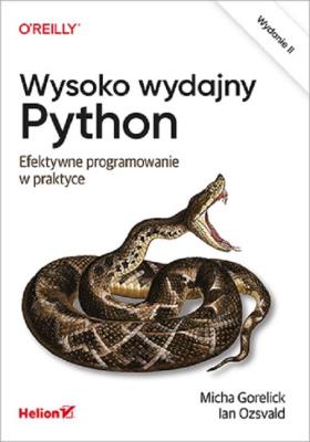 Okładka książki Wysoko wydajny Python. Efektywne programowanie
