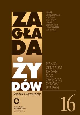 Zagłada Żydów Studia i Materiały nr 16 R.2020. Wydawca: Centrum Badań nad Zagładą Żydów. SmakLiter.pl Opakowanie Zagłada Żydów Studia i Materiały nr 16 R.2020