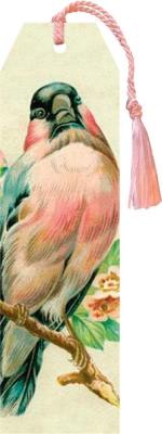 Opakowanie Zakładka 67 ze wstążką Ptak pastele