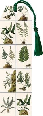 Opakowanie Zakładka 69 ze wstążką Paprocie