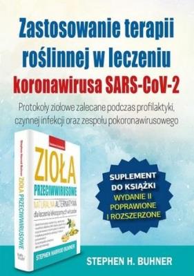 Zastosowanie terapii roślinnej w leczeniu... Autor: Stephen Harrod Buhner. SmakLiter.pl Okładka książki Zastosowanie terapii roślinnej w leczeniu..
