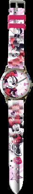 Opakowanie Zegarek analogowy Myszka Minnie w metalowym opakowaniu WD21203
