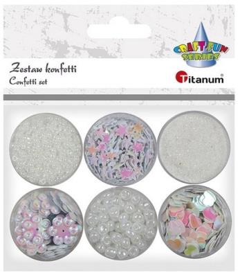 Opakowanie Zestaw dekoracyjny biały 6 wzorów PJ490