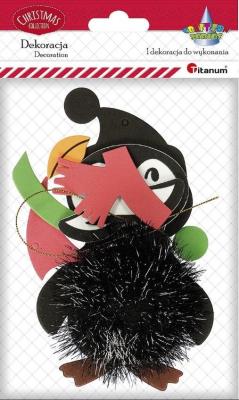 Opakowanie Zestaw do złożenia Piankowy Pingwin + dodatki