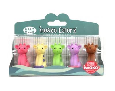 Opakowanie Zestaw gumek do ścierania - żyrafa