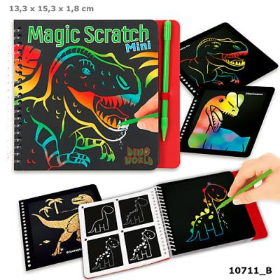 Opakowanie Zestaw kreatywny Magic Scratch Dino World 10711B