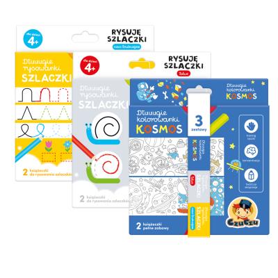 Okładka książki Zestaw rysowanek Kosmos