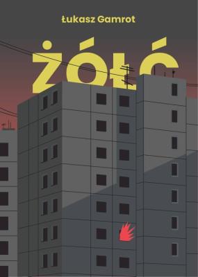 Żółć. Autor: Gamrot Łukasz. SmakLiter.pl Okładka książki Żółć