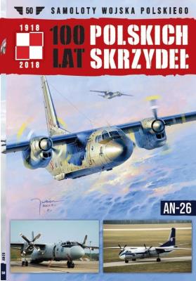 Okładka książki 100 lat polskich skrzydeł Tom 50 AN-26