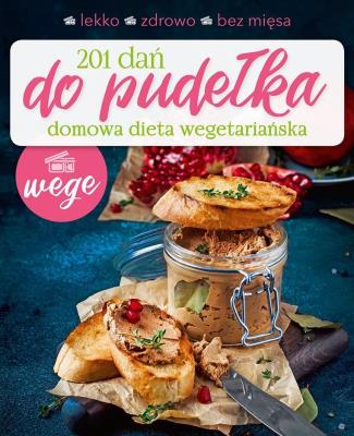 201 dań do pudełka. Domowa dieta wegetariańska. Autor: Joanna Zielewska. SmakLiter.pl Okładka książki 201 dań do pudełka. Domowa dieta wegetariańska