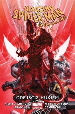 Amazing Spider-Man Globalna siećn T.10. Autor: Dan Slott. SmakLiter.pl Okładka książki Amazing Spider-Man Globalna siećn T.10