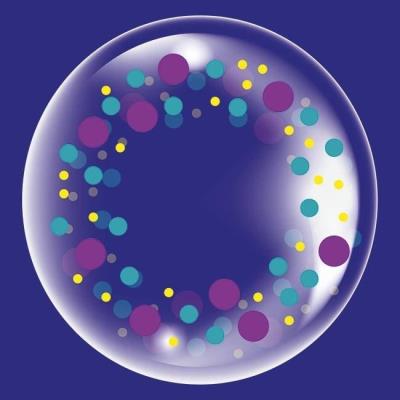 Opakowanie Balon 45cm Kropki 2 TUBAN