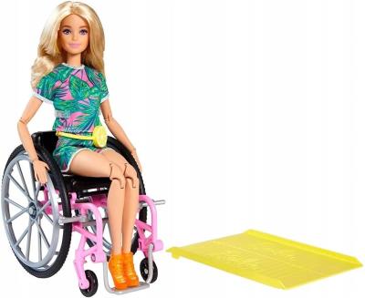 Opakowanie Barbie Fashionistas. Lalka na wózku