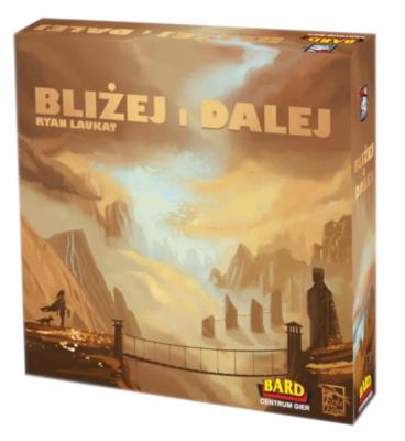 Bliżej i dalej. Wydawca: Bard Centrum Gier. SmakLiter.pl Opakowanie Bliżej i dalej
