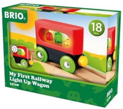 Opakowanie Brio Mój pierwszy pociąg - podświetlany wagon