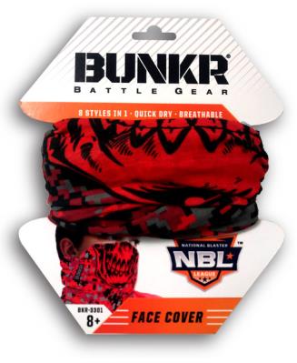 Opakowanie BUNKR Zasłona na twarz maseczka do NERF