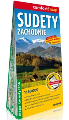 Comfort!map Sudety Zachodnie 1:60 000 lam. m. tur.. Autor:   Praca zbiorowa. SmakLiter.pl Okładka książki Comfort!map Sudety Zachodnie 1:60 000 lam. m. tur.