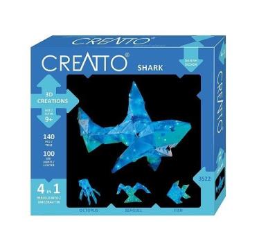 Opakowanie Creatto - Świecący Rekin i Wodni Przyjaciele