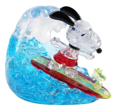 Crystal puzzle Snoopy surfer. Wydawca: Bard Centrum Gier. SmakLiter.pl Opakowanie Crystal puzzle Snoopy surfer