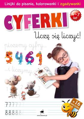Okładka książki Cyferki. Uczę się liczyć!