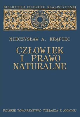 Okładka książki Człowiek i prawo naturalne