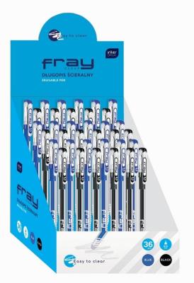 Długopis Fray Clear ścieralny (36szt) NOSTER. Wydawca: Noster. SmakLiter.pl Opakowanie Długopis Fray Clear ścieralny (36szt) NOSTER