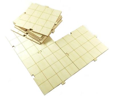 Opakowanie Drewniana plansza modularna