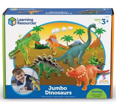Opakowanie Duże Figurki. Dinozaury. Zestaw 1, 5 szt.
