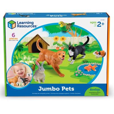 Opakowanie Duże Figurki. Zwierzęta domowe. Zestaw 6 szt.