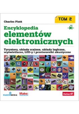 Okładka książki Encyklopedia elementów elektronicznych Tom 2 Tyrystory, układy scalone, układy logiczne, wyświetla