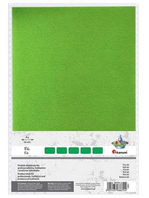 Opakowanie Filc A4 jasnozielony 10szt