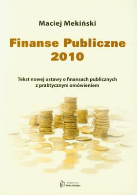 Okładka książki Finanse Publiczne 2010